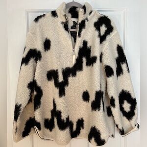 H&M quarter zip fleece